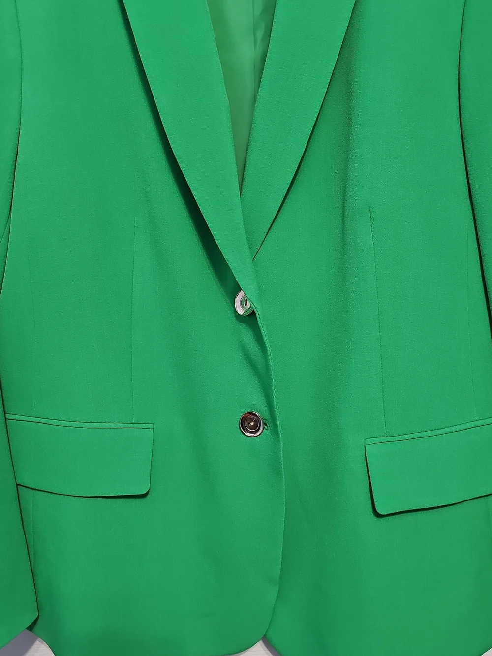 Kasper Women's Green Tailored Blazer Size 16